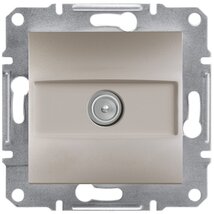 Schneider EPH3200169 ASFORA végzáró/1 dB/bronz TV aljzat Schneider EPH3200169 ASFORA végzáró/1 dB/bronz TV aljzat