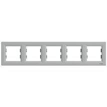 Schneider EPH5800561 ASFORA vízszintes alumínium ötös keret Schneider EPH5800561 ASFORA vízszintes alumínium ötös keret