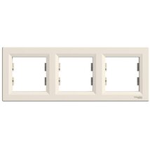 Schneider EPH5800323 ASFORA vízszintes bézs hármas keret