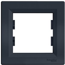 Schneider EPH5800171 ASFORA antracit egyes keret