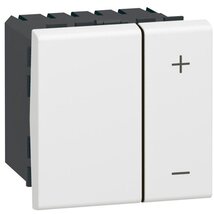 Legrand 078407 Program Mosaic 2 vezetékes 400W 2 modulos fehér univerzális fényerőszabályzó Legrand 078407 Program Mosaic 2 vezetékes 400W 2 modulos fehér univerzális fényerőszabályzó