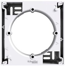 Schneider EPH6100121 ASFORA vízszintesen sorolható fehér egyes kiemelőkeret Schneider EPH6100121 ASFORA vízszintesen sorolható fehér egyes kiemelőkeret