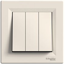 Schneider EPH2100123 ASFORA bézs hármas kapcsoló Schneider EPH2100123 ASFORA bézs hármas kapcsoló