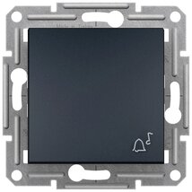 Schneider EPH0800171 ASFORA csengőjel/rugós bekötésű/antracit egypólusú nyomó Schneider EPH0800171 ASFORA csengőjel/rugós bekötésű/antracit egypólusú nyomó