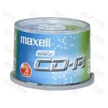 MAXELL CD lemez CD-R80 50db/Henger 52x