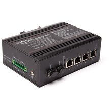 LinkEasy ipari PoE switch 2xGbE SFP+4x10/100/1000BaseTX 802.3at LinkEasy ipari PoE switch 2xGbE SFP+4x10/100/1000BaseTX 802.3at