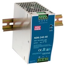 MEAN WELL NDR-240-24 24V 10A 240W DIN sínre szerelhető tápegység