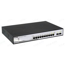 D-LINK Switch 8x1000Mbps (8xPOE) + 2xGigabit SFP Menedzselhető Rackes, DGS-1210-10P/E D-LINK Switch 8x1000Mbps (8xPOE) + 2xGigabit SFP Menedzselhető Rackes, DGS-1210-10P/E