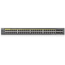ZYXEL Switch 44x1000Mbps (44xPOE) + 4xGigabit kombó SFP + 2xGigabit SFP, Menedzselhető Rackes, GS2220-50-EU0101F ZYXEL Switch 44x1000Mbps (44xPOE) + 4xGigabit kombó SFP + 2xGigabit SFP, Menedzselhető Rackes, GS2220-50-EU0101F