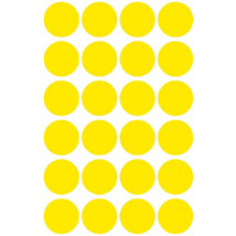 Avery 3007 18mm 96db-os sárga jelölőpont Avery 3007 18mm 96db-os sárga jelölőpont