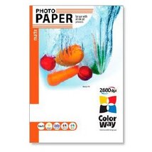 COLORWAY Fotópapír, matt (matte), 190g/m2, A4, 50 lap COLORWAY Fotópapír, matt (matte), 190g/m2, A4, 50 lap