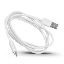 BLACKBIRD Type-C USB Adatkábel 1m, Fehér (Gyári kivitel)