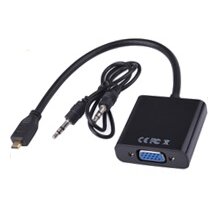 IRIS HDMI - VGA (+audio) átalakító