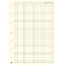 Kalendart Saturnus L327 négyzethálós lap gyűrűs naptár kiegészítő