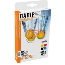 COLORWAY Fotópapír, magasfényű (high glossy), 200 g/m2, 10x15, 100 lap