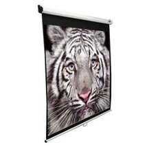 EliteScreens 92" (16:9) manuális fali vászon M92XWH (204 x 115 cm, Fehér váz)