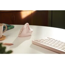Logitech Lift Vertical Ergonomic Mouse Rose