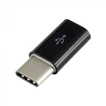 SBOX MICRO USB 2.0 anya -> TYPE C apa - Fekete