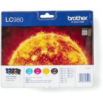 Brother LC980 Multipack (Black, Cyan, Magenta, Yellow)