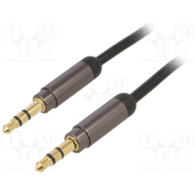 Gembird Jack Stereo 3,5mm M/M audio cable 1,8m Black