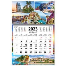 Kalendart 2023-as T081 1 tömb városok mintás speditőrnaptár Kalendart 2023-as T081 1 tömb városok mintás speditőrnaptár