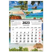 Kalendart 2023-as T081 1 tömb beach mintás speditőrnaptár Kalendart 2023-as T081 1 tömb beach mintás speditőrnaptár