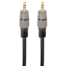 Gembird CCAP-3535MM-1.5M 3.5mm stereo audio cable 1,5m Black