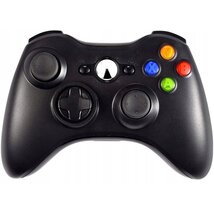 FROGGIEX XBOX 360/PC Kiegészítő Vezeték nélküli kontroller + Vezeték nélküli adapter, Fekete