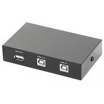 Gembird 2-port manual USB Switch