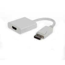 Gembird A-DPM-HDMIF-002-W DisplayPort to HDMI adapter cable White Gembird A-DPM-HDMIF-002-W DisplayPort to HDMI adapter cable White