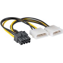Akyga AK-CA-29 Adapter 2x Molex/PCI-Express 8-pin