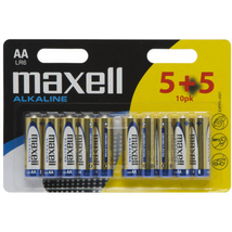 Maxell AA Alkáli Elem 5+5db/csomag