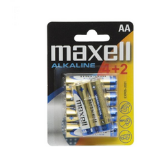 Maxell AA Alkáli Elem 4+2db/csomag