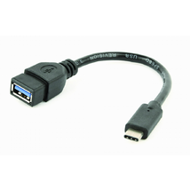 Gembird A-OTG-CMAF3-01 USB3.0 OTG Type-C adapter cable Black