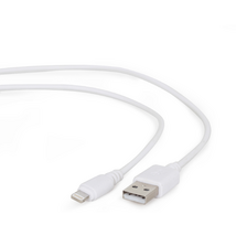 Gembird CC-USB2-AMLM-W-1M USB Lightning charging combo cable 1m White