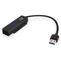 ACT AC1510 USB adapter cable to 2,5" SATA HDD/SSD Black ACT AC1510 USB adapter cable to 2,5" SATA HDD/SSD Black