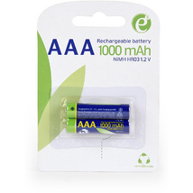 Gembird 1000mAh AAA Ni-MH akkumulátor 2db/csomag