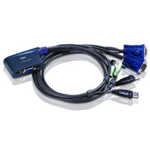 ATEN CS62U 2port USB VGA Audio KVM switch