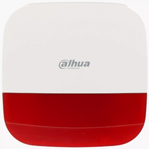 Dahua Vezeték nélküli kültéri sziréna - AirShield ARA13-W2 Piros (IP65; 110dB; LED; 868MHz, AES128, 12VDC+Akku; Mabisz)