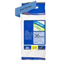 Brother TZe-561 laminált P-touch szalag (36mm) Black on Blue - 8m Brother TZe-561 laminált P-touch szalag (36mm) Black on Blue - 8m