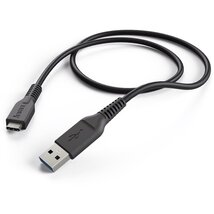 Hama 201594 FIC E3 USB 3.1 gen 1, Type-C/USB A, 1m, fekete adatkábel Hama 201594 FIC E3 USB 3.1 gen 1, Type-C/USB A, 1m, fekete adatkábel