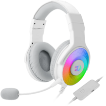 Redragon Pandora 2 White, Gaming headset w/adapter (XBOX PS4)