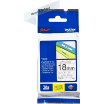 Brother TZE-141 laminált P-touch szalag (18mm) Black on Transparent - 8m Brother TZE-141 laminált P-touch szalag (18mm) Black on Transparent - 8m