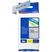 Brother TZE-M961 laminált P-touch szalag (36mm) Black on Matt Silver - 8m Brother TZE-M961 laminált P-touch szalag (36mm) Black on Matt Silver - 8m