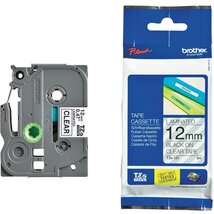 Brother TZE-131 laminált P-touch szalag (12mm) Black on Clear - 8m Brother TZE-131 laminált P-touch szalag (12mm) Black on Clear - 8m