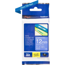 Brother TZE-535 laminált P-touch szalag (12mm) White on Blue - 8m Brother TZE-535 laminált P-touch szalag (12mm) White on Blue - 8m