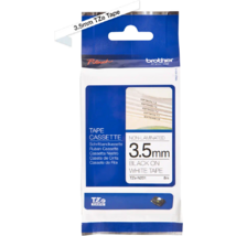 Brother TZE-N201 laminált P-touch szalag (3,5mm) Black on Clear - 8m Brother TZE-N201 laminált P-touch szalag (3,5mm) Black on Clear - 8m