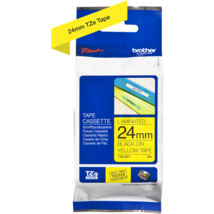 Brother TZE-651 laminált P-touch szalag (24mm) Black on Yellow - 8m Brother TZE-651 laminált P-touch szalag (24mm) Black on Yellow - 8m