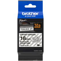 Brother TZE-S141 laminált P-touch szalag (18mm) Black on Clear - 8m Brother TZE-S141 laminált P-touch szalag (18mm) Black on Clear - 8m