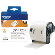 Brother DK-11202 elővágott öntapadós címke 300db/tekercs 62mm x 100mm White Brother DK-11202 elővágott öntapadós címke 300db/tekercs 62mm x 100mm White